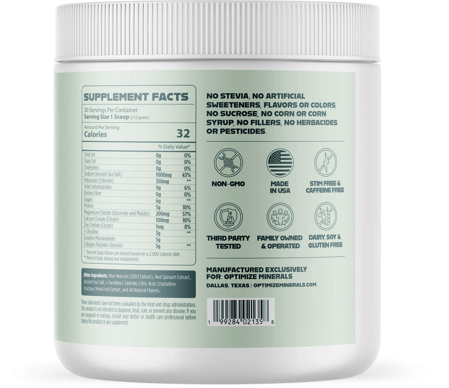 Optimize Hydration +